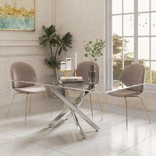 Amara 6 Seater Glass Dining