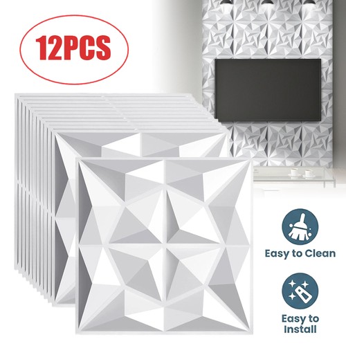 12pcs wall panels covering - 12pcs, 3d