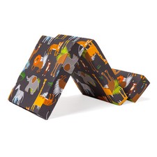 Kids Chair Bed Folding Sleeping Mettrase Single Futon Sofa Bed Printed Z Bed