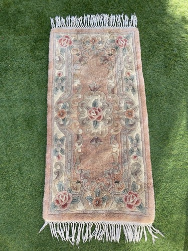 Antique wool chinese - chinese, rug