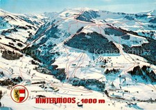 Hintermoos Pinzgau AT panoramic map aerial photo