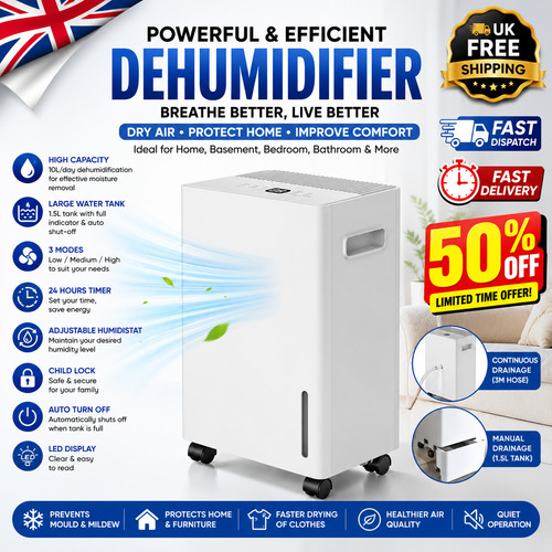 10l day air dehumidifier - air,