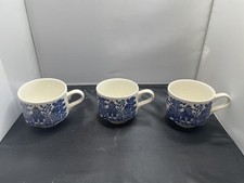 Set churchill blue willow - of,