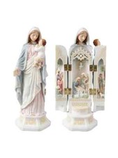 Madonna & Child Triptych 8″