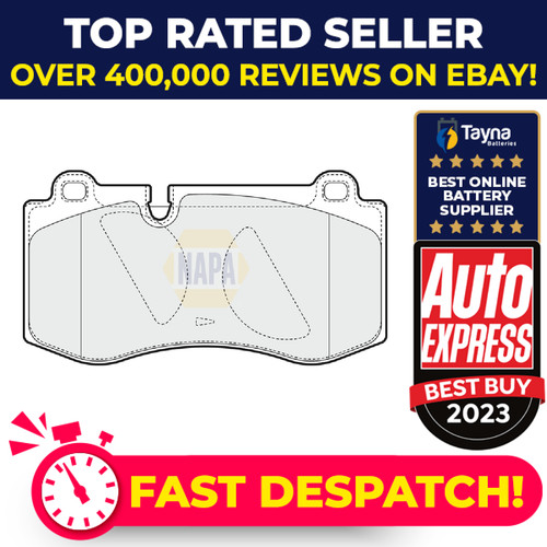 Brake pads set fits - pads,