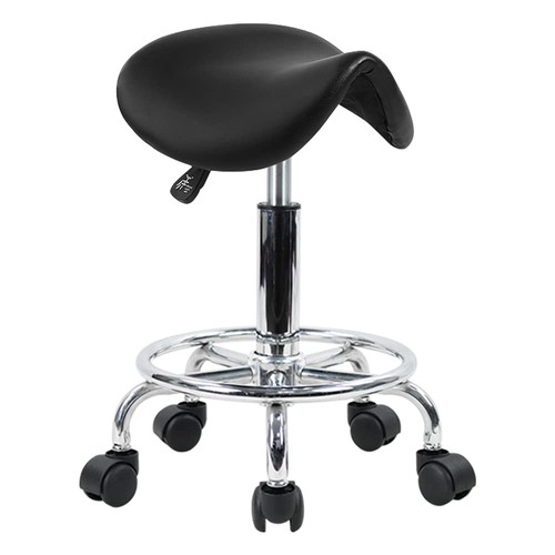 Kktoner saddle stool with foot - stool,