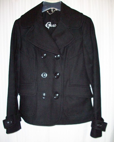 Vintage guess double breasted - guess,
