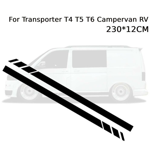 2pcs black side stripes - 2pcs,
