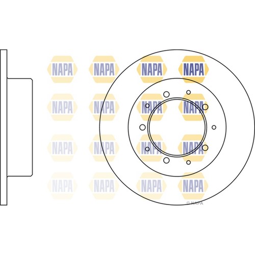 Brake discs solid for - for, land