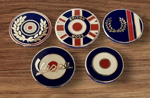Scooter mod badges 5 badge - mod,