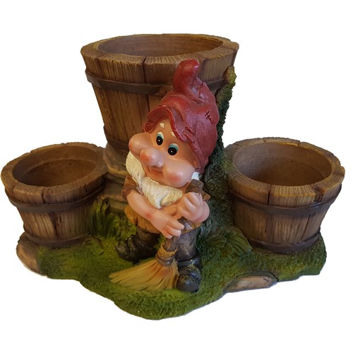 Garden gnomes large plant - garden, pot