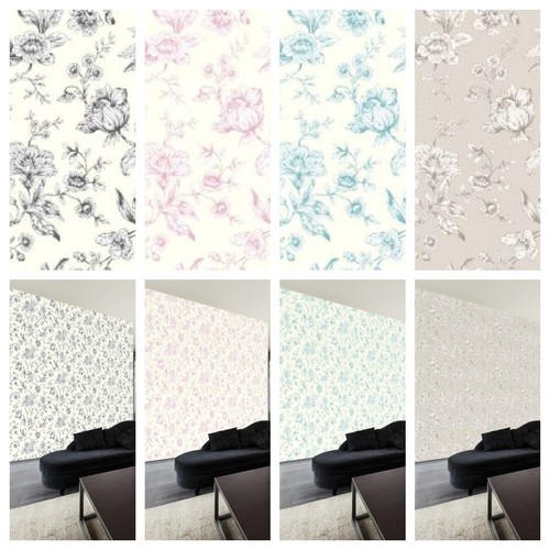 Toile jouy wallpaper - de,