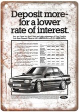 Vintage 1987 Ford Orion Ghia