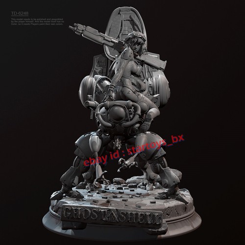 75mmh robot girl unpainted - girl,