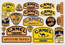 CAMEL TROPHY Team UK 4X4 OFF ROAD STICKERS DECALS Land Rover Defender Discovery