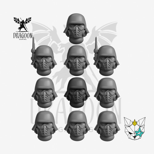 Stahlhelm style space knight - stahlhelm,