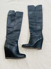 Chanel Wedge Boots