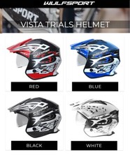 Trial motocross MX helmet open