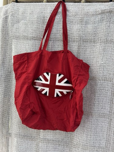 Lulu guinness red pvc union - lulu,