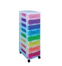 Really Useful 8 Drawer Multicoloured Tower Storage Unit - FREE NEXT DAY DELIVERY