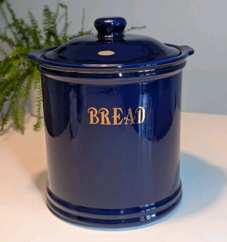 Blue ceramic bread - blue, /