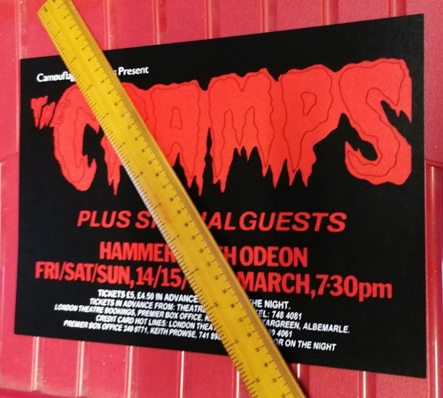 The cramps size - a4, art