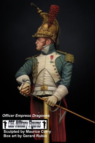 Officer empress dragoons - 1/9,