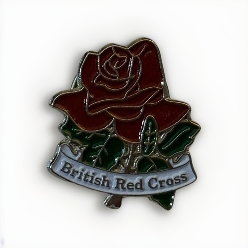 British red cross charity - british, pin