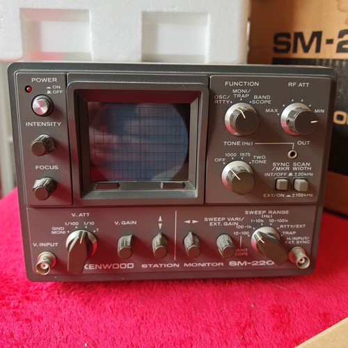 Kenwood 220 station monitor - kenwood, sm-220