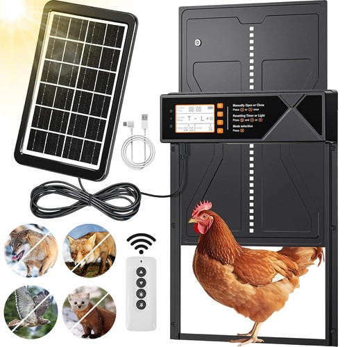 Automatic chicken coop door - automatic,