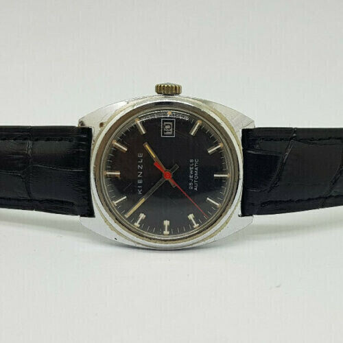 Vintage kienzle black dial - vintage,