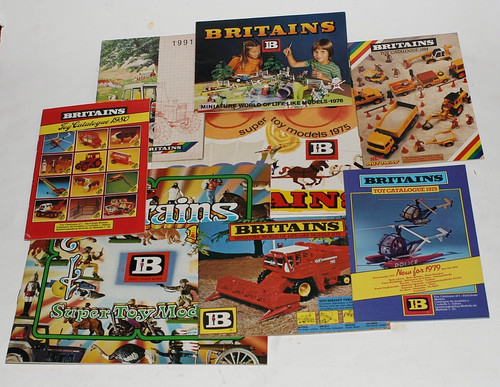 Britains vintage catalogues - vintage,