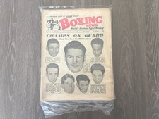 Boxing News Magazines 1954 Job