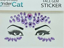 Face Gems Adhesive Glitter Jewel Tattoo Sticker Festival Party Body Make UP AW33
