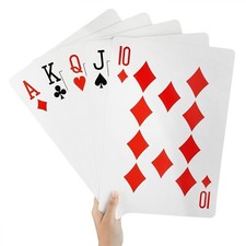 Giant Playing Cards Deck A4