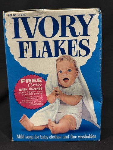 Vintage 1966 ivory flakes - vintage,