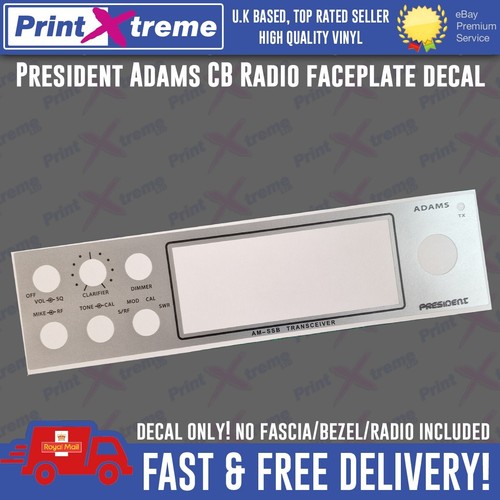 President adams radio - president, cb