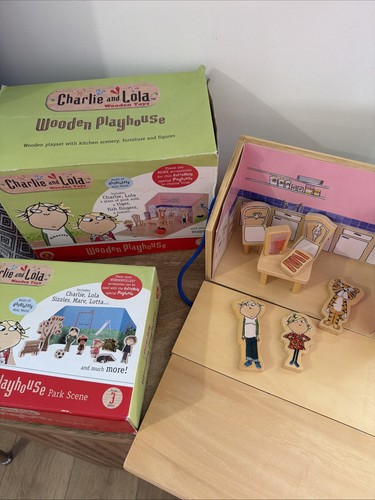 Charlie and lola wooden toys - wooden,