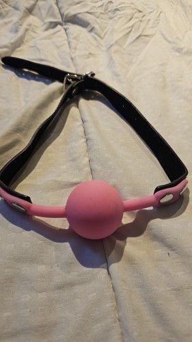 Silicone mouth ball gag - mouth, bdsm