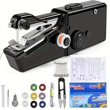 SINGER Handheld Sewing Machine, for repairing clothes and fabrics on the go. 