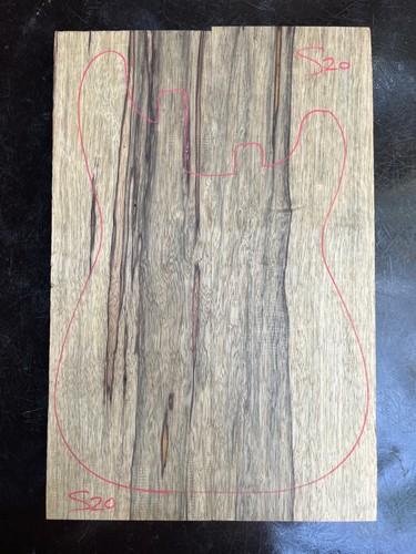 Black limba korina 2 - limba, 2-piece