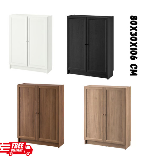 Ikea billy bookcase doors - ikea,