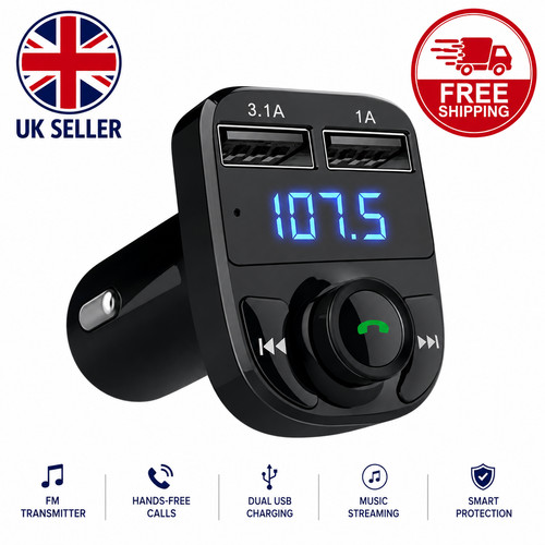 Bluetooth transmitter car - fm,