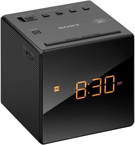 Sony icf alarm clock radio - clock,