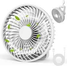 Portable USB Desk Fan 7"