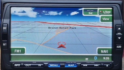 Honda sat nav radio stereo - honda,