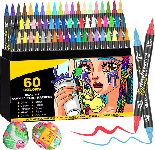Colours dual tip acrylic - colours,
