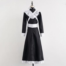 Maid Outfit Long Dress Apron