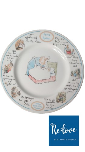 Wedgwood plate white peter - plate,