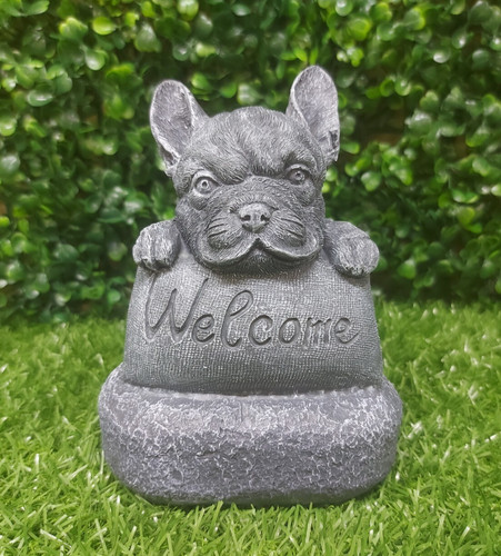 Welcome dog 14cm 11cm - welcome, 9cm